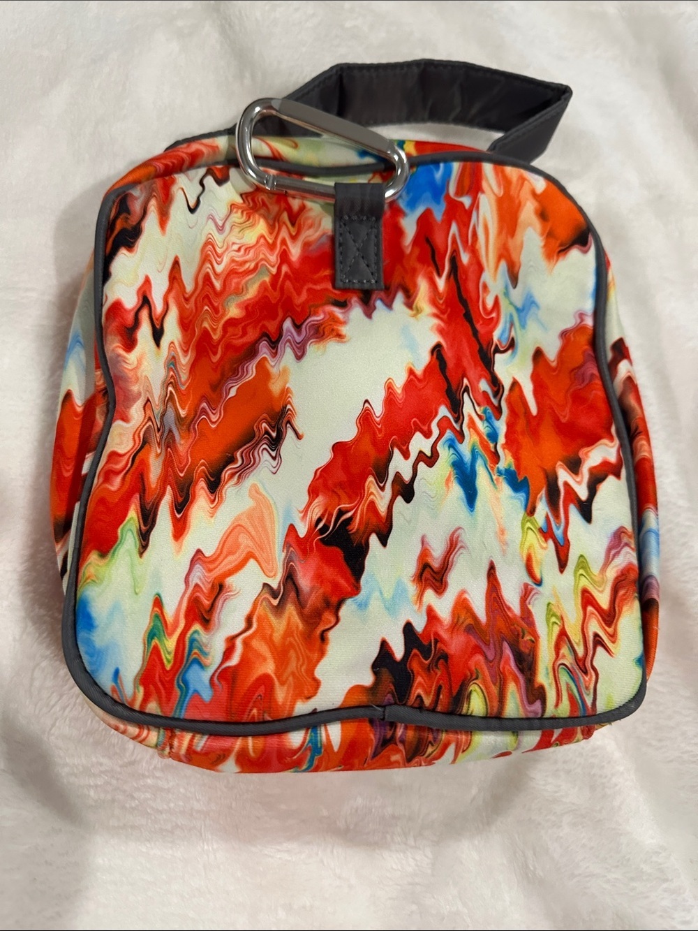 B BOX Insulated Flexi Lunch-bag  Abstract Print Multicolour Fun Back to School - Picture 3 of 10